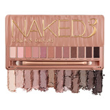 Urban Decay Naked3 Eyeshadow Palette, 12 Versatile Rosy N