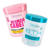 Forever Liss Desmaia Cabelo 950g E Botox Btx Zero 950g