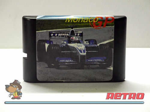 Cartucho Super Monaco Gp Para Consola Sega Genesis Megadrive