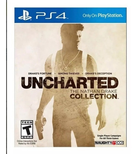 Uncharted The Nathan Drake Collec Juego Fisico Ps4!!!