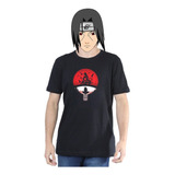 Camiseta Naruto Itachi Uchiha Akatsuki Anime 100% Algodão