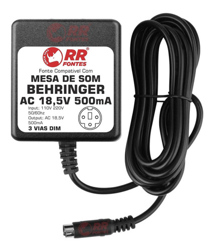 Fonte Mesa Behringer Psu3 Mx602a Xenyx Ub Q 502 802 1002 Usb