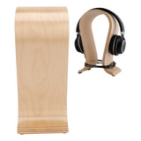 Soporte De Madera Para Auriculares Con Forma De Arco