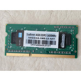 Memoria Ram 4gb Ddr3-sdram Sodimm