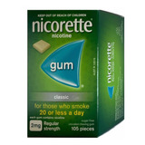 Nicorette Gum 105 Chicles Sabor Clasico Original 2 Mg