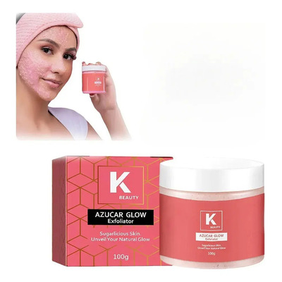 Azúcar Glow Crema,blanqueador Y Exfoliante,limpieza Profunda | Meses sin interés