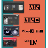 Pasar Minidv - Dvcam - Hi8 - Video8 - 8mm - Digital8 - Vhs