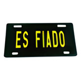 Placa Troquelada Personalizada Auto