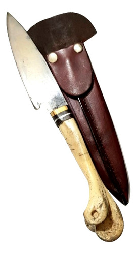 Cuchillo Centenario Franchi Argentina,19,5 Cm. Hueso/acero.