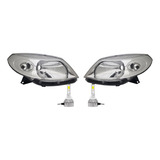 Par De Opticas Renault Sandero 2008 2009 2010 2011 + Creeled