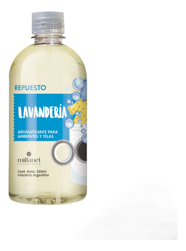 Repuestos Aromatizante Perfume Para Ropa  Millanel 500ml