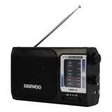 Radio Dual Daewoo Am Fm Clasico Música Parlante Pilas 220v 