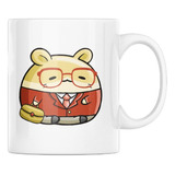 Taza Blanca 11oz Hamster Licenciado