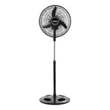 Ventilador De Pie Liliana Vprn18 Orbital Con Repeler Negro