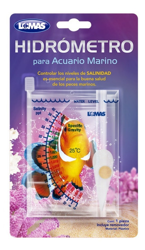 Hidrometro Para Acuario Marino Lomas