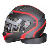 Casco Hjc C10 Inka Mc1sf Gris/neg/roj