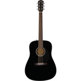 Guitarra Acústica Fender Cd-60s Dreadnought Nogal Negra