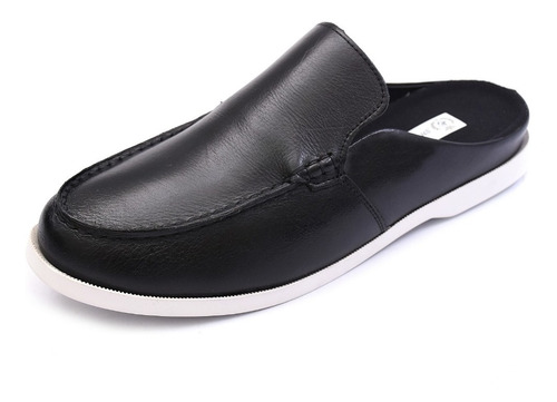 Mocassim Mule Masculino Luxo Em Couro Shoes Grand