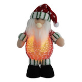 Papai Noel Com Led Enfeite De Natal Com Luz Grande Boneco