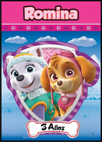 Banners Infantiles, Cumpleaños, Paw-patrol,80cmx60cm