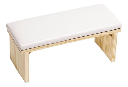 Almohada De Mano Para Manicura, Reposabrazos Suave, Blanco