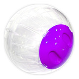 Esfera Plastica Para Pequeños Roedores 11.5cm Xchica Hamster Color Morado