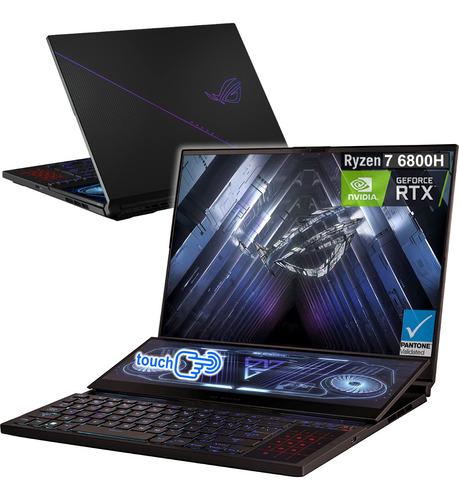 Asus Rog Zephyrus Duo 16 Gx650 R7-6800h Rtx3060 16gb 1tb