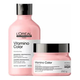 Kit Loreal Vitamino Color Resv Shampoo 300ml + Mascara 250g