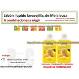 2 Jabón Lemon Brite Lavavajillas Aromas Combinados Melaleuca
