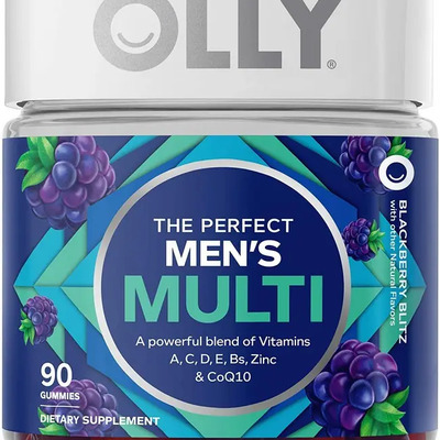 Olly Men's Multivit A, C, D, E, B, Lycopene, Zinc Coq10 Sabor Berry | Envío gratis
