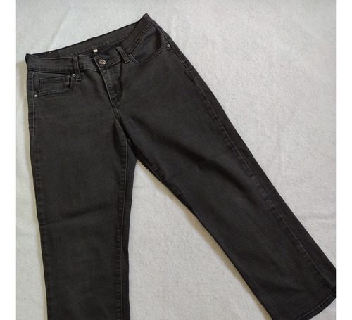 Jean Levis Elastizado Pescador Negro T 25