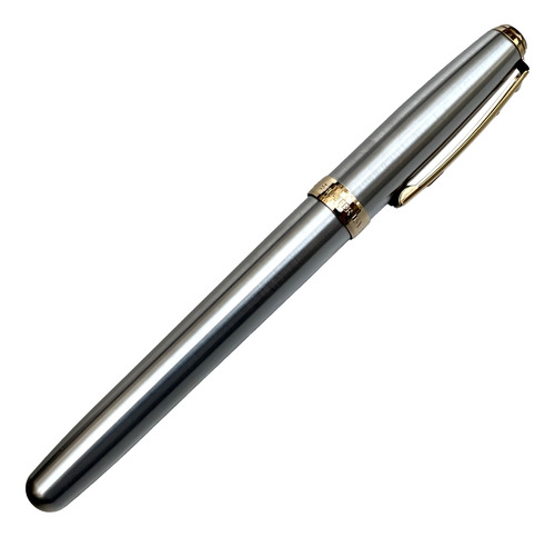 Pluma Sheaffer Prelude Punto Blanco, Fuente, Acero Oro