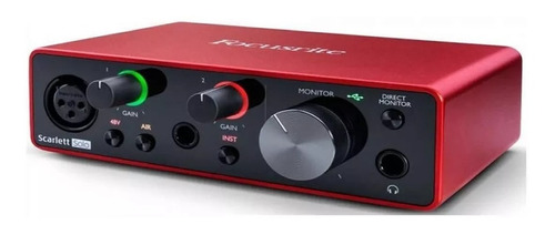 Interfaz De Audio Focusrite Scarlett Solo Caja Cerrada