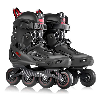 Patines En Linea Profesionales Reforzados Rockering 38-39 7.276 M Negro | Meses sin interés