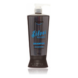 Shampoo Silver Keratin 950ml De Plasma Matizador De Canas