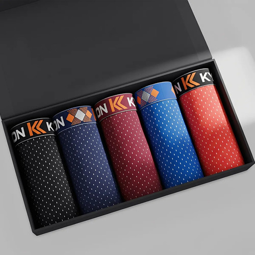 Kit 5 Cuecas Box Boxer Dry Fit Masculina Microfibra Premium | Frete grátis