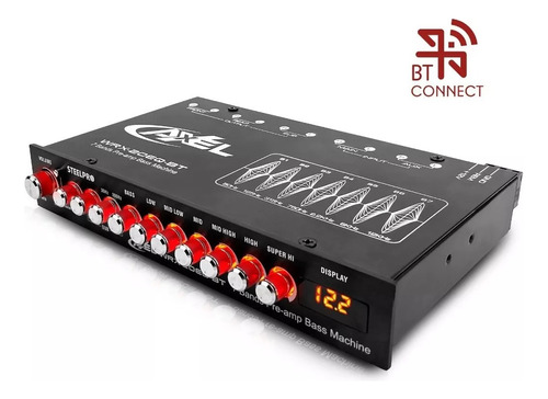 Ecualizador Pre-amp 7 Bandas+sub Bluetooth Axel By Steelpro