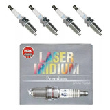 Bujías Nissan Versa 1.6 Lts. 2012-2019 Ngk Laser Platinum