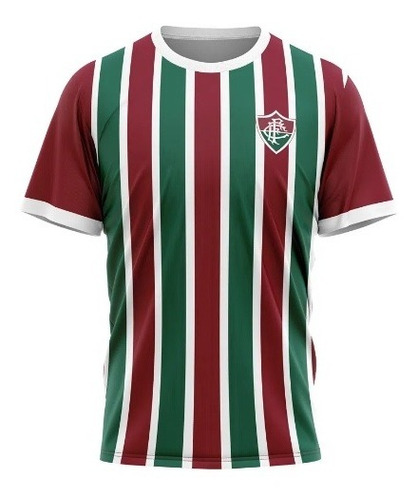 Camiseta Fluminense Rubor Adulto Braziline