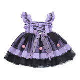 Vestido Kuromi Para Meninas, Vestido Infantil, Festa De Aniv