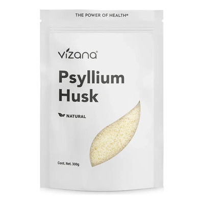 Psyllium Husk Plantago, 300g Sin Azucar. Vizana Nutrition | MercadoLibre