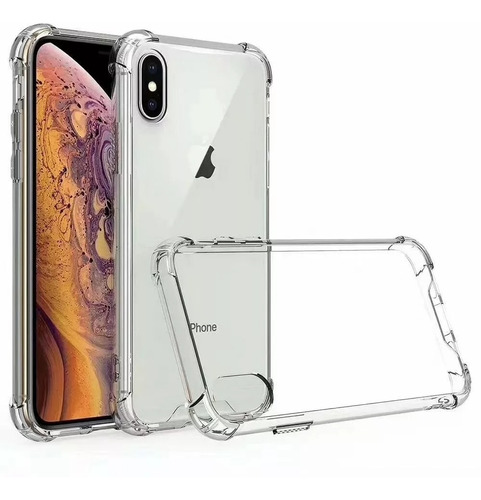 Funda Antigolpes Reforzada Para iPhone + Vidrio Templado