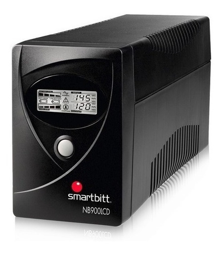 No Break Smartbitt 900 Va / 450 W, Lcd 6 Contactos 45 Min