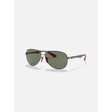 Anteojos De Sol Ray-ban Scuderia Ferrari Collection Rb8313m 