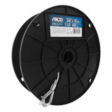 Cable De Acero 7x7 Galvanizado Aksi 130503 1/8 PuLG X 75m