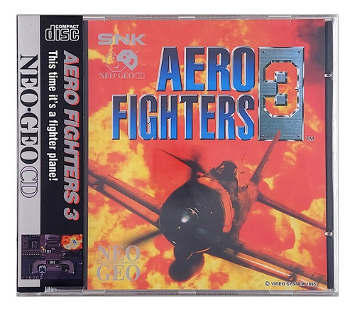 Aero Fighters 3 Neo Geo Cd Novo Lacrado