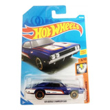 Hot Wheels Escala 1:64 #215 Dodge '69 Charger 500 Muscle 6 