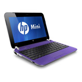 Hp 210-3017la Netbook, Intel Atom, 2gb, 500gb W7 Púrpura