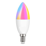 Lámpara Vela Led 5w Wifi Luz Fria Luz Calida Rgb Smartlife