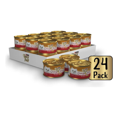 Pack X24 Alimento Húmedo En Lata Casserole Carne 85g Purina Fancy Feast | Envío gratis